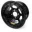 Wheel 13X7 4X4.5 4in BS Black D-Hole