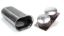 Polished Aluminum Dual Carb Scoop w/Air Filters