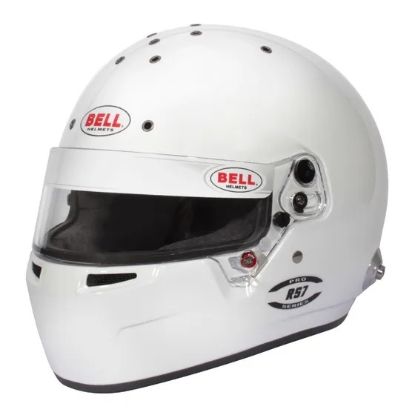HELMET RS7 7-1/8 WHITE SA2025 FIA8859