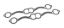 Exhaust Gasket SBC 23 Degree