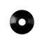Bump Stop Black 1.95in OD x .375in Tall 85A Dur