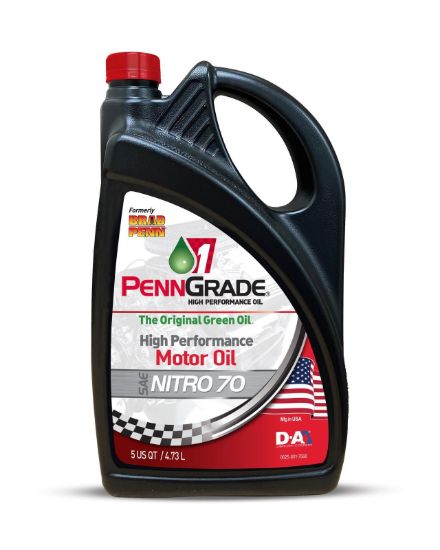 Nitro 70 Racing Oil Case 4 x 5 Quart Bottles