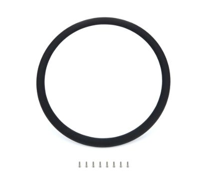 Half Wrap Ring For 15.5in Wheel Black Leath