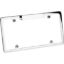 License Frame Lighted- Polished