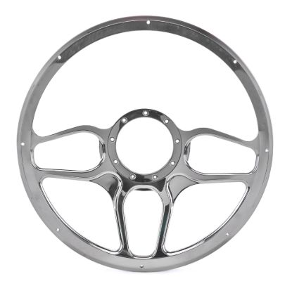 Steering Wheel 1/2 Wrap 15.5in Win Lite Black
