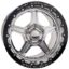 Street Lite Wheel Polished 15x15 6.50in BS