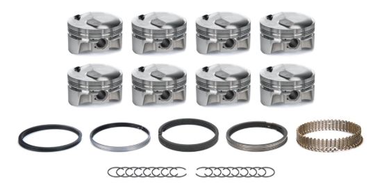 BBC Dome Piston Set w/Rings 4.280 Bore