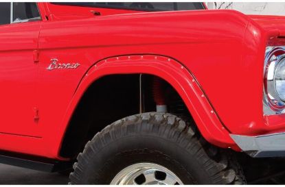 66-77 Ford Bronco Fender Flares Cutout Style 2pcs