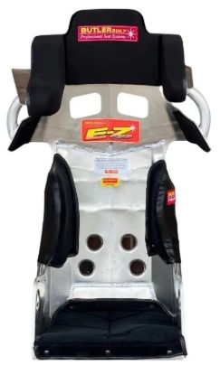 Seat EZIII Sprint 15.5in 1in Tall 3pc Black Cover