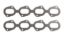 Exhaust Header Gasket Set Ford 4.6L/5.4L 4V