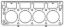 4.100 MLX Head Gasket .051 - GM LS 6.2L RH