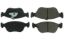Premium Semi-Metallic Br ake Pads with Shims and