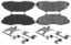 Premium Semi-Metallic Br ake Pads with Shims and