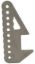 Adjustable Lower Shock Mount Bracket - 9in Ford