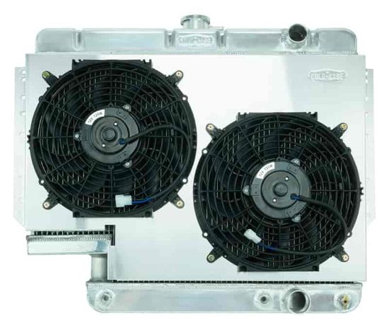 Aluminum Radiator 61-65 Impala w/500 Steer Box