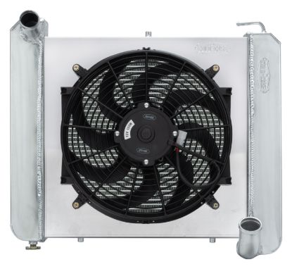 61-62 Corvette Radiator w/ 16in Fan Kit