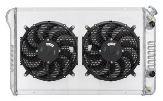 82-92 F-Body LS Swap Radiator w/Dual 12in Fan