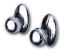 Bear Claw Latch Release Grooved Knob and Bezel