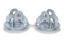 Rear Shock Mounts - Pair