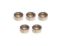 2 Degree Cam Bushing 1/4 5 Pack-Silver