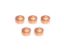 4 Degree Cam Bushing 1/4 5 Pack-copper