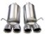 Exhaust Axle-Back - 2.5i n Axle-Back  Dual Rear E