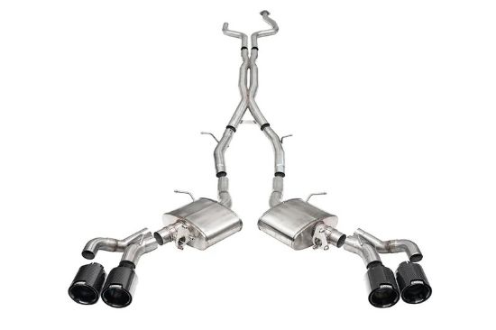 24- CT5-V Blackwing Cat Back Exhaust Blk CF
