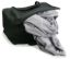 Zippered Tote Bag Large Black