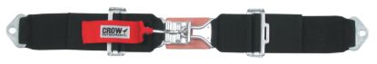 Seat Belt 3in Wide 50in Long Bolt In Black