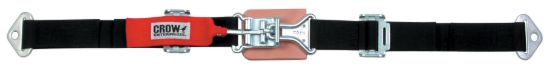 Seat Belt Latch And Link Bolt In Black