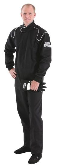 Proban Suit X Large BLAC K SFI-3.2A/1 Style  Lega
