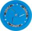 Wheel Cover Light Blue Vented