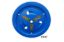 Wheel Cover Bolt-On Blue