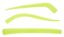Dominator Late Model Valance Cvr Flou Yellow