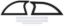 Sail Panel Pair Late Model Black