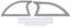 Sail Panel Pair Late Model Gray