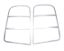 Tail Light Trim Polished 05-09 Mustang