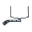 Dial Board Bracket - Clamp On - 1.625in Black