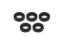 Billet Lug Nut Spacer Washers 3/8 Thick 5pk