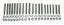 Main Stud Kit - BBC Big M Iron Block - Splayed