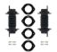 Door Jamb Wiring Boot Kit -Black Anodize Trim