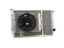 Radiator Dbl 29x18 W/Oil Cooler Fan w/ Fill Neck
