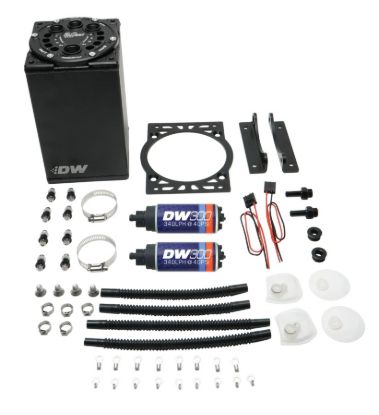 3L Staged Surge Tank Dual DW300 Fuel Pumps