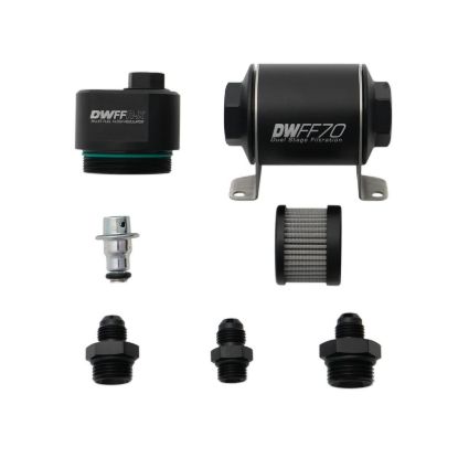 70mm Billet Filter Reg 10 Micron 6AN Fittings
