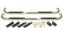 3in Round Step Bars 14- GM P/U Ext. Cab