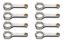 BBC 4340 Forged H-Beam Rods 6.535 w/ARP2000