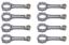 SBC L/W 5140 Forged I-Beam Rods 6.200in