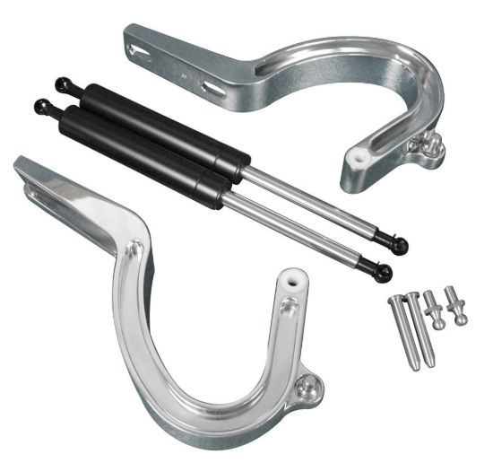 Billet Trunk Hinges Polished