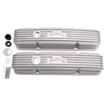 Valve Cover Kit Classic Finned SBC 59-86