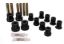 70-87 GM 4wd Frt Spring Bushing Set Black